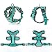 rabbitgoo Cat Harness Escape Proof Small Dog Vest Harnesses, Adjustable Soft Mesh Kitty Harness for All Weather Walking, Padded Vest with Metal Leash Clip for Small Pets Puppies Kittens Rabbits