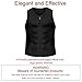 Eleady Men's Sauna Sweat Vest Weight Loss Waist Trainer (Black Sauna Tank Top Men, 2XL)