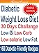 Diabetics Weight Loss 30 Days Challenge: Low Gi Low Carb Low Calorie Low fat 160 Diabetic Friendly Recipes
