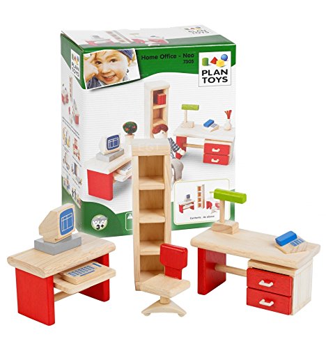 Plan Toy Doll House Office - Neo Style