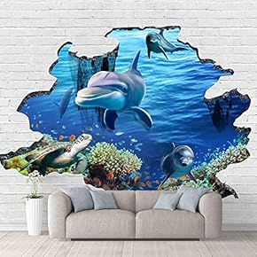 Wall Mural The Beautiful Undersea World Removable Self-Adhesive Large Wallpaper - 66x96 inches