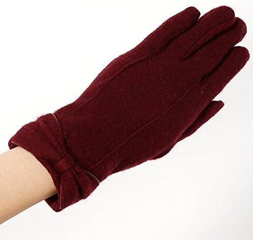 Amazon セシルマクビー Cecil Mcbee 合皮リボングローブ 44ボルドー M ファッション小物 通販