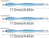 Lmyzcbzl Cuticle Trimmer 3 Pcs Cuticle Remover Pusher Nail Tools view 2