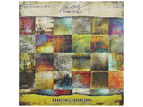 Tim Holtz - Advantus TH94022 Paper STASH 8X8 IDEA Abandoned