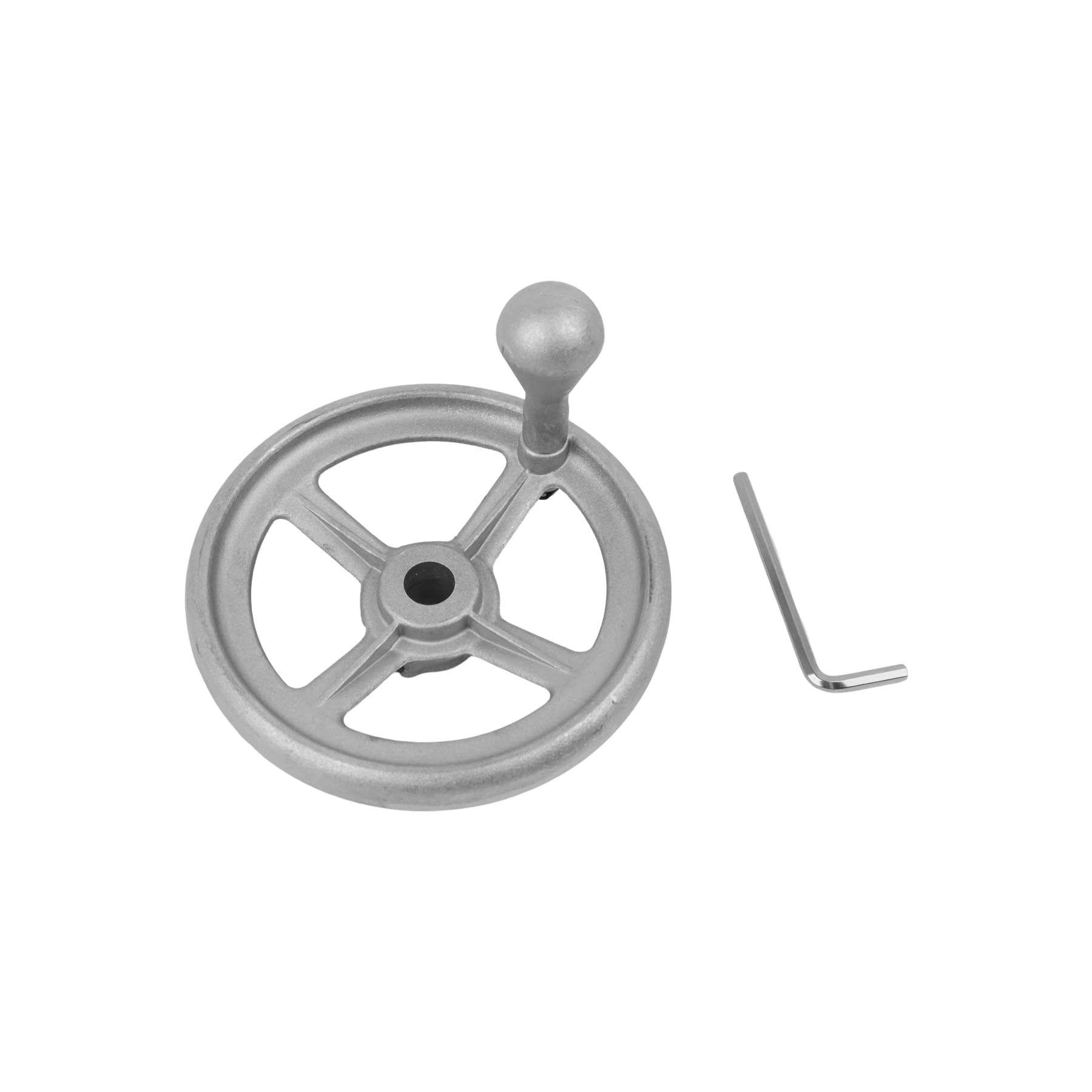 Photo 1 of Zorqon 10" Table Saw Metal Handwheel Handle Crank,1/2" Tilt or Elevation Shaft,Compatible with Mill Drillpress Crank Lathe