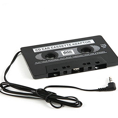 Leaftree Black Car Audio Tape Cassette Adapter MP3 MP4 Phone and Other Audio Converters - Thumbnail 6