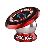 Nochoice Crazy Mount Magnetic Car Phone Holder 35mm Medium (Red)