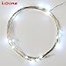LIDORE Micro 20 Cold White LED string lights Timer version. Battery operated 7 Feet Long Ultra thin sliver copper wire. Best ambiance lighting for outdoor and indoor party decoration