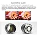 7artisans 50mm F1.1 Large Aperture Portrait Fixed Focus Lens for Leica M-Mount Cameras and Sony E-Mount Cameras with Caden Lens Pouch Bag (Black)