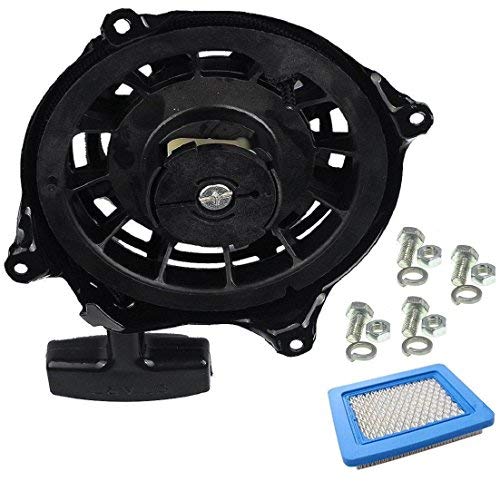 497680 Recoil Starter for Recoil Starter Assembly Briggs and Stratton Starter Parts for Briggs and Stratton Engines Starter for Briggs and Stratton Pull Start Cord Pull Cord Briggs & Stratton 497680,