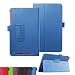 Acer Iconia One 8 B1-820 Case,Acer Iconia Tab 8 A1-860 Case,Mama Mouth PU Leather Folio 2-folding Stand Cover with Stylus Holder for 8" Acer Iconia One 8 B1-820 / A1-860-19LU Tablet,Light Blue