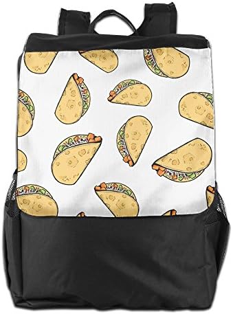 OTDR Both Shoulders Sweet-potato-tacos-pattern Laptop Rucksack