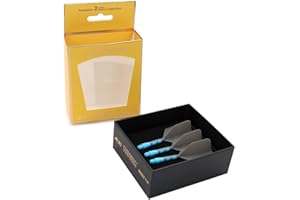 CUESOUL ROST T19 Integrated Dart Shaft and Flights Big Wing Shape Grey 28mm-Say Goodbye to Falling Dart Flight