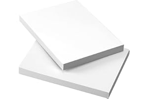 ANNHUA 100 Sheets Disposable Dental Mixing Pads Paper 4"x3" Poly Coated 2 Side, Dental Lab Paper for Mixing Composites, Rubber Based and Silicate Materials - Easy to Use