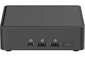 ASUS NUC 15 Pro Slim Barebones Mini PC with Intel Series 2 Core Ultra 5 225H, up to 96GB DDR5 RAM, Dual Storage, Thunderbolt™ 4, Wi-Fi 7 & Bluetooth 5.4, Toolless Chassis Access, VESA Mount Included