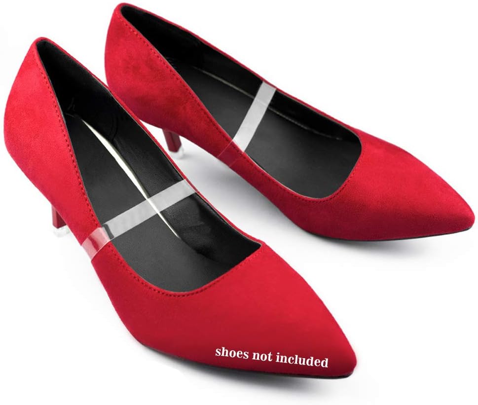 clear detachable shoe straps