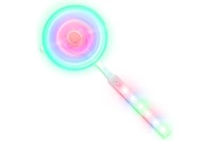 Fun Central LED Windmill Spinner – Light-Up Magic Wand Toy with Multicolor Flashing Lights for Kids