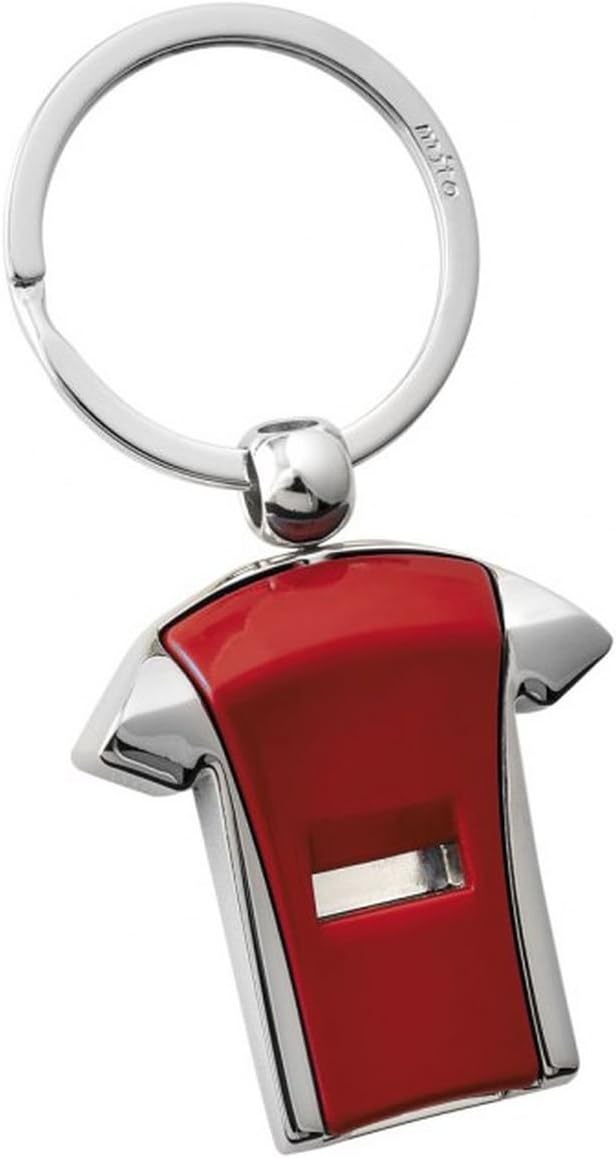 Ten Keychain red football whistle cod.EL7056 cm 8x3,5x1h by Varotto & Co