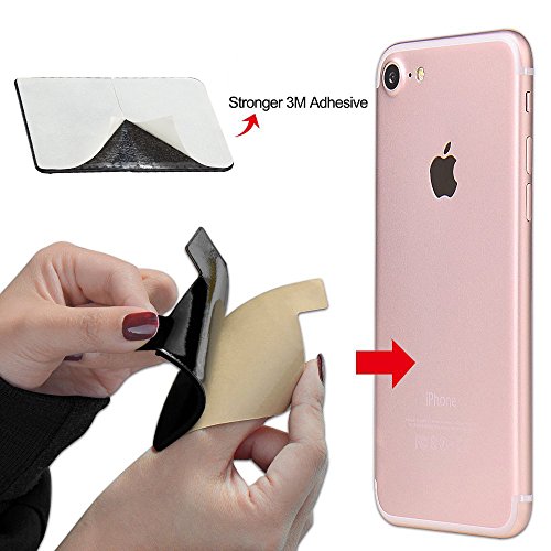 image for Phone Card Holder Aroko Silicone 3M Adhesive Stick-on ID Credit Card W
