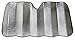 Majic JUMBO Accordion Sunshade Car Windshield Sun Shade Reflector, Silver