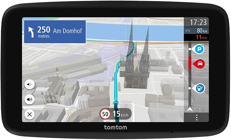 TomTom GO Navigator 2nd Gen 6 display Europe Maps Real-Time Traffic