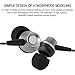 Earphones,WFCL in-Ear Headphones with mic and Volume Control,Heavy Deep Bass Eabuds for iPhone,iPod,iPad,MP3 Players,Nokia,HTC,Nexus,BlackBerry etc