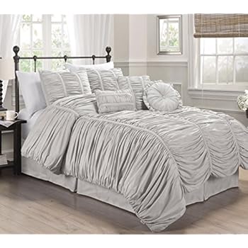 Quicklook Hadley Ruched Duvet Cover Sham Pottery Barn Alternate