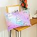 Nidoul Toddler Pillowcases, 2 Pack Unicorn Rainbow Kid Pillow Cases, 14