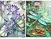 PQXZXX 2 Pack 5d Diamond Painting Kits for Adults Kids dragonflys Full Drill Diamond  for Home Wall Decor