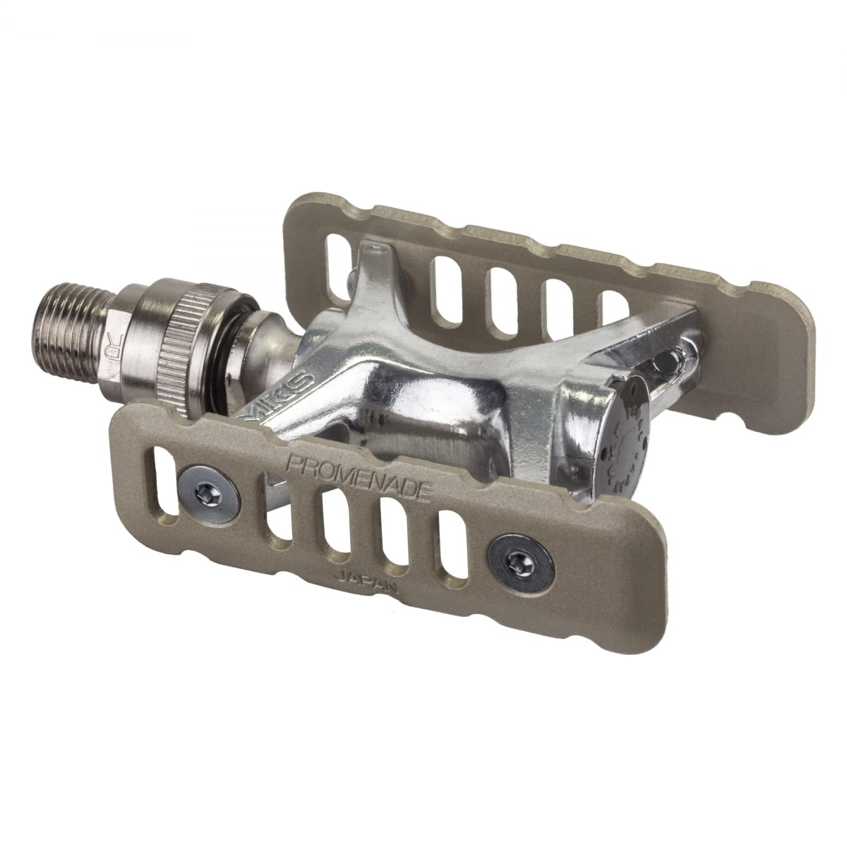 MKS Promenade EZY Removable Cycling Pedals, Metallic, One Size