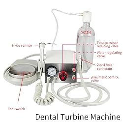 Portable Lab Kraftturbine with Water Bottle 4 Port