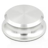 Menesia Record Weight Stabilizer, Turntable and Vinyl Record Weight, Premium Vinyl Stabilizer for Superior Sound (Silvery)