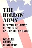 The Hollow Army : How the U. S. Army Is Oversold and Undermanned, Henderson, William D., 0313268746