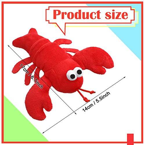 9 Pack Lobster Crab Stuffed Animal Lobster Crab Plush Cute Lobster Crab
