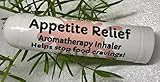 APPETITE RELIEF Aromatherapy Inhaler! Helps Stop Food Cravings. Diet Weight Loss Aid, Hunger Control, Botanical Blend, 100% Natural Drug-Free Alternative Nasal Stick