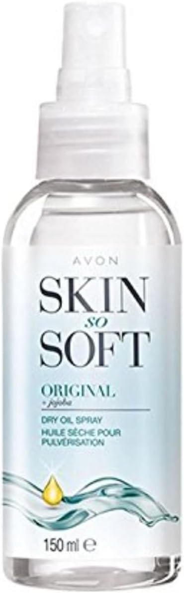 Avon Skin So Soft Original Dry Oil Body Spray Jojoba 150ml New Packaging