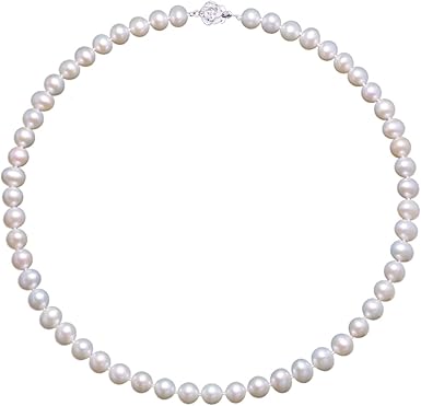 Amazon.com: Pearl Necklace 6-7mm 