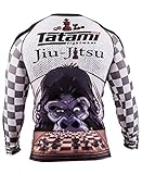 Tatami Fightwear Men's Chess Gorilla BJJ MMA Rash Guard X-Large