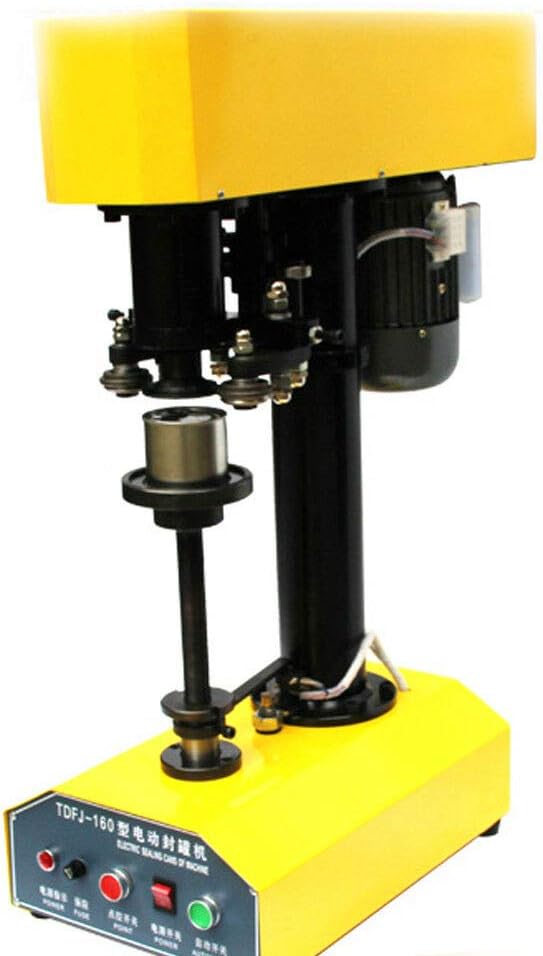 370W TDFJ-160 Electric Sealing Cans Machine Dried Fruit Tin Can Sealer φ85mm