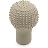 uxcell Beige Soft Silicone Nonslip Car Manual Gear Shift Lever Knob Protective Cover