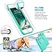 ZVEdeng SE2 Wallet Case, 8 Wallet Case, 7 Wallet Case with Credit Card Slot Holder Rotational Magnetic Flip Case Protective Cover for SE2/7/8 4.7 inch-Mint Green