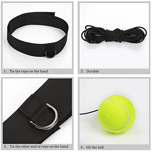 image for POAGL.com Fight Ball Reflex | Boxing Balls on String with Headband Tra