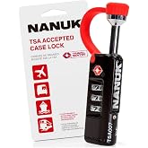 NANUK TSA Approved Lock &ndash; Durable, Secure Travel Case Lock with Cut-Resistant Steel Shackle &amp; Rustproof