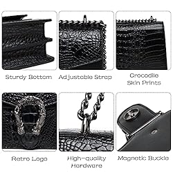 MYHOZEE Crossbody Satchel Purses for Women Snake