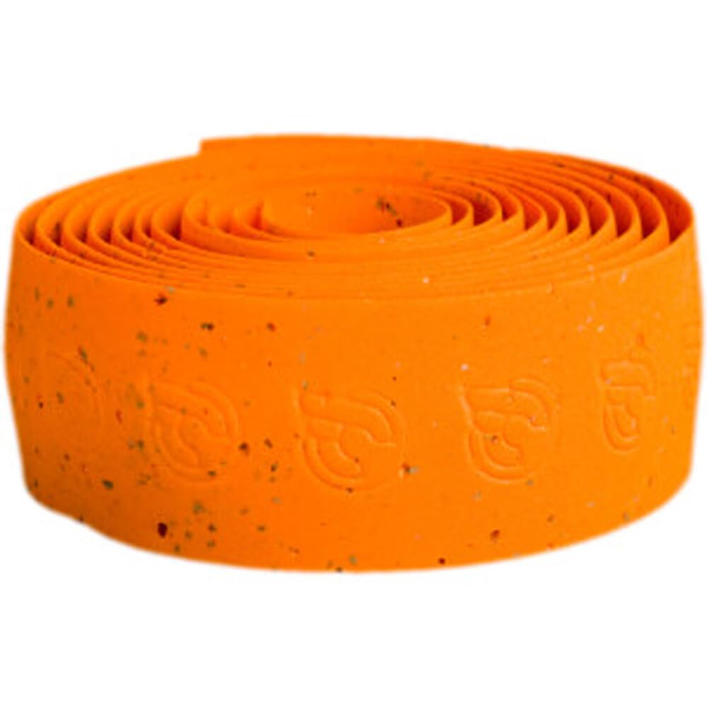 Cinelli Original Cork Handlebar Tape & Plugs, Orange
