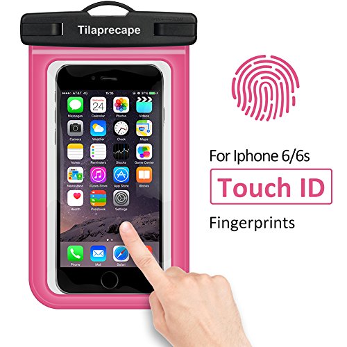 Tilaprecape 100% waterproof case with sensitive pvc tou…