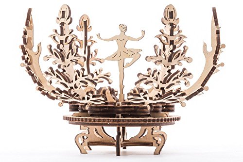 Flower by Ugears is Mechanical 3D Puzzle Brainteaser for Kids and Adults