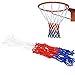TraderPlus Heavy Duty Basketball Net Nylon Basketball Rim Goal Fits Standard Indoor or Outdoor Basketball Hoop, 12 Loop (1 Pack)