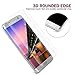 Woitech 3Pack Samsung S7 Edge Tempered Glass Screen Protector, Full Coverage, Anti-bubble, Shatterproof Film for Galaxy S7 Edge (Transparent)