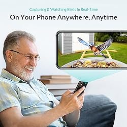 NETVUE Birdfy Lite- Smart Bird Feeder Camera, Bird